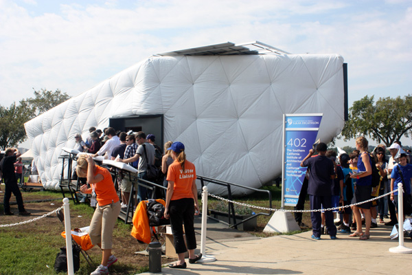 Solar Decathalon Houses Formed a "Solar Village" on the National Mall in Washington, D.C., Friday, Sept. 28, 2011.